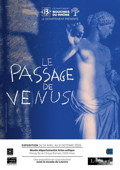 Exposition "Le Passage de Vénus" 2026 au musée de l'Arles Antique