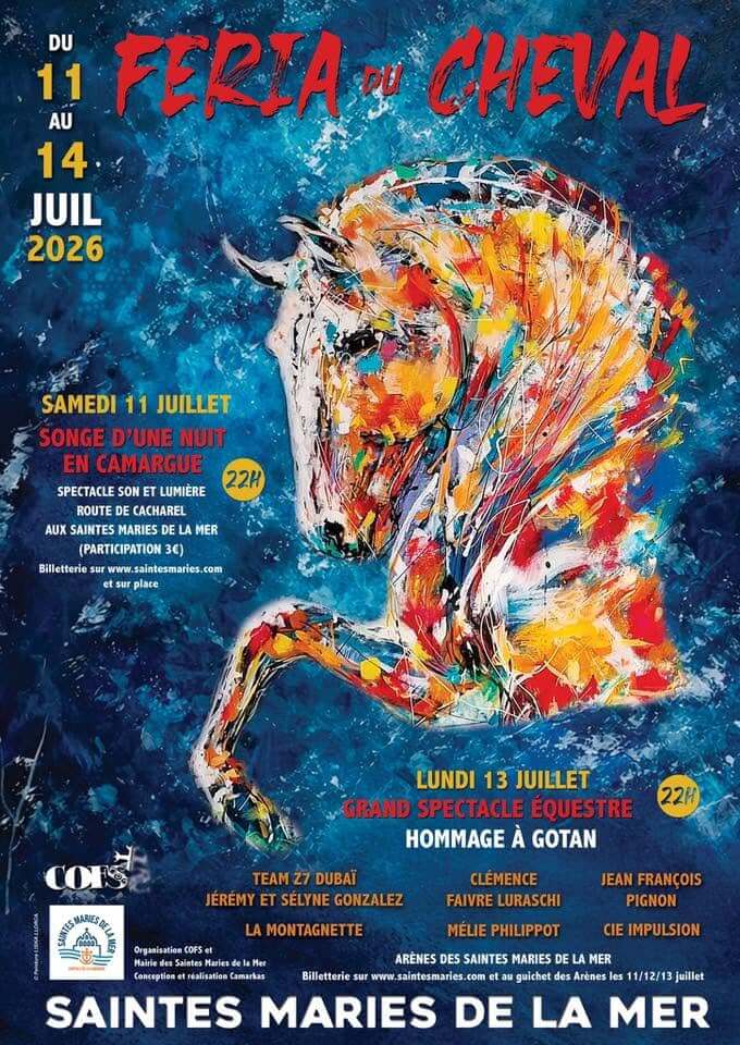 Féria du Cheval 2026 aux Saintes Maries de la Mer
