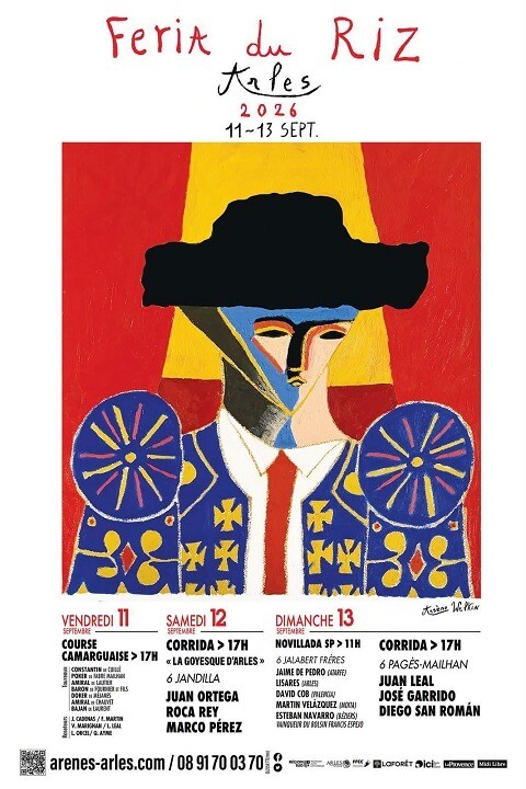 Affiche Féria du Riz Arles 2026