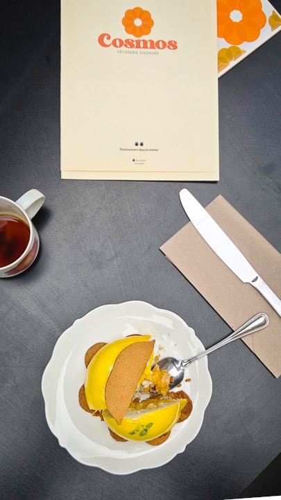 Pâtisserie COSMOS à Arles - Gâteaux vegan, végétarien et sans gluten