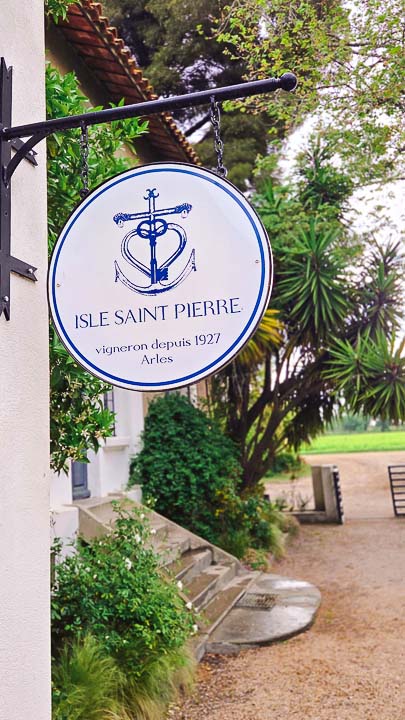 Domaine viticole Isle Saint Pierre en Camargue