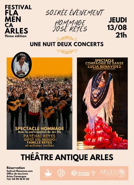 Soirée Hommage à José Reyes au Festival Flamenca 2026 à Arles